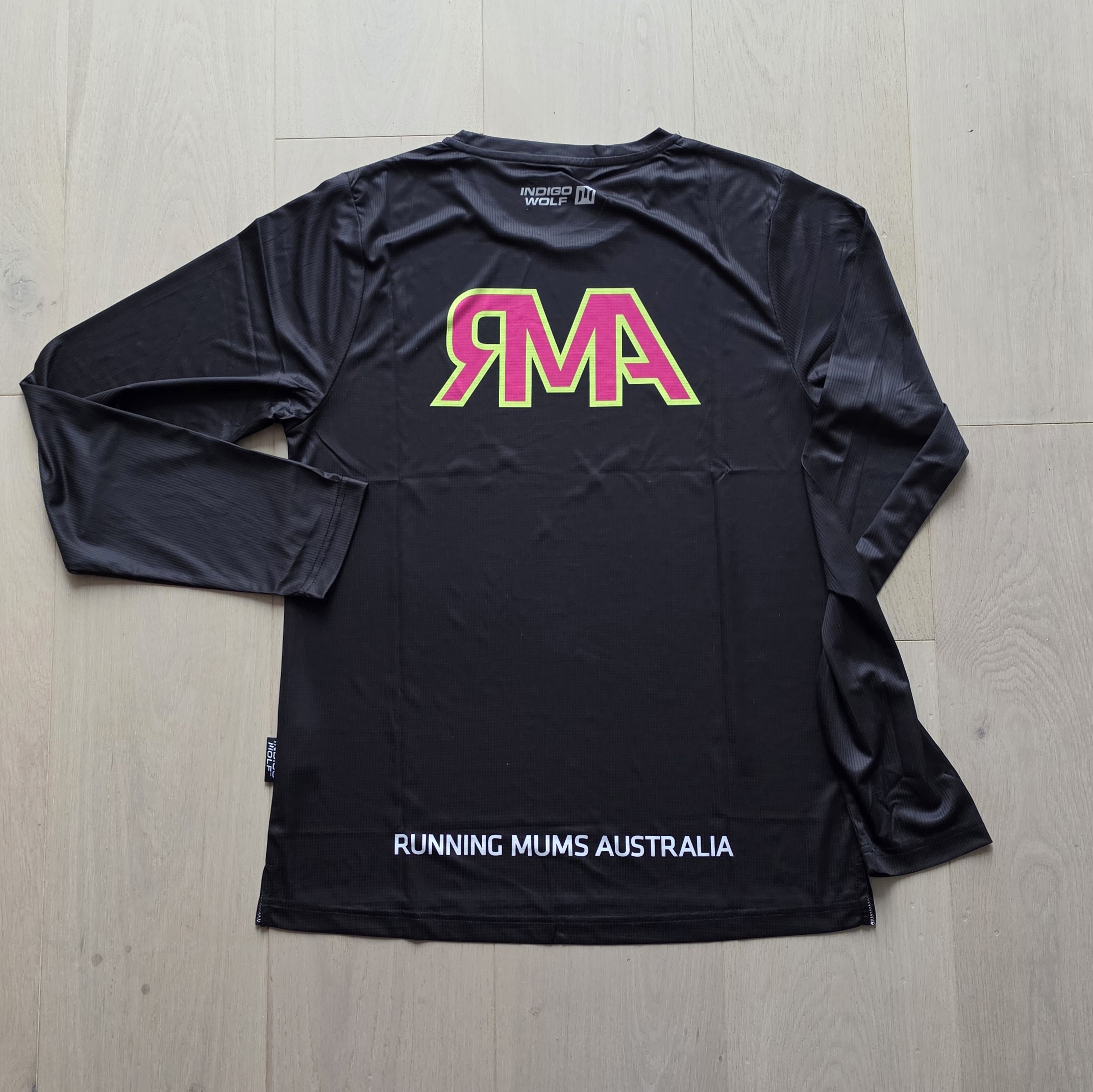 RMA OG Logo Long Sleeve Running Top - Image 3